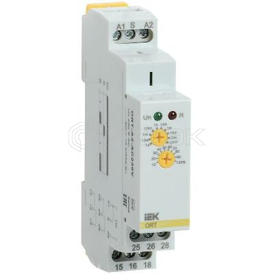 Реле задержки включения ORT 2 контакта 230В AC IEK ORT-A2-AC230V изображение, фото