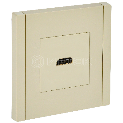  Розетка HDMI FP440 ваниль IEK FORTE&PIANO FP-H10-K10 изображение, фото