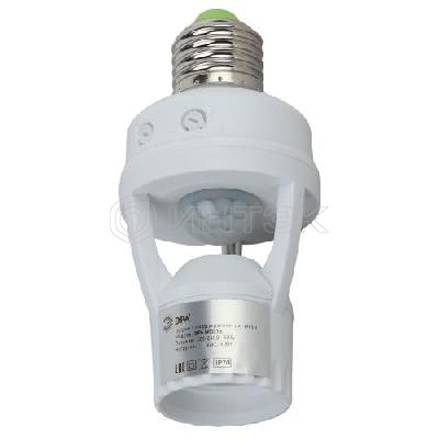 Датчик движения MD 015 E27 60Вт 360град. 6м IP20 (501600) бел. Эра Б0043792 изображение, фото