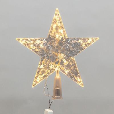 Фигура светодиодная "Звезда" 22см LED тепл. бел. 230В IP20 на елку постоян. свечение Neon-Night 501-006 изображение, фото