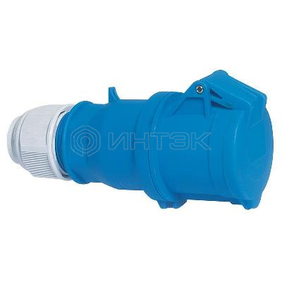 Розетка кабельная 32А 3п 2P+PE 6ч 230В IP44 Quick-Connect Bals 3138 изображение, фото