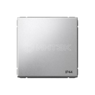 Переключатель 1-кл. ArtGallery IP44 10AX механизм алюм.  Systeme Electric GAL440361 изображение, фото