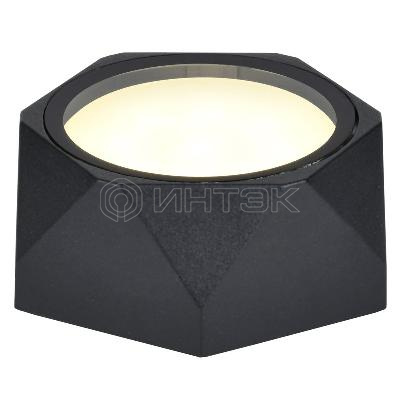 Светильник 5304 GX53 IP65 уличный потолочный черн. IEK LT-UPU0-5304-GX53-1-K02 изображение, фото