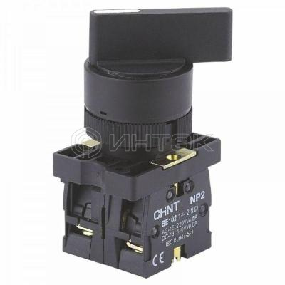 Переключатель NP2-EJ25 2 полож. с фиксацией 1НЗ +1НО IP40 CHINT 574824 изображение, фото