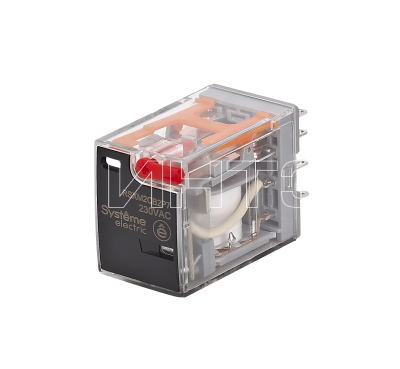 Реле 10А 2перекл. 230В AC тест кнопка LED Systeme Electric RSXM2CB2P7 изображение, фото