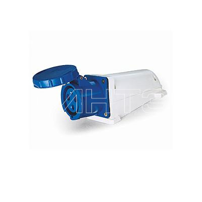 Розетка стационарная ОП PPC 133 63А 3п 2Р+РЕ 220В IP67 Pro JazzWay 5072756 изображение, фото