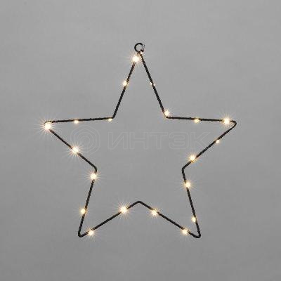 Фигура светодиодная подвесная"Звезда" на метал. каркасе тепл. бел. Neon-Night 501-057 изображение, фото