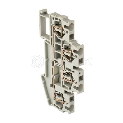 Колодка клеммная ST-2.5 26А двойн. пружинная сер. EKF plc-jxb-st-2.5-4-2 изображение, фото