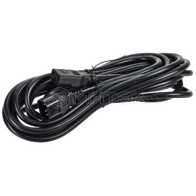 Кабель электропитания PDU 3х1.5 5м с разъемами С13-C14 ITK PC-C13C14-5M изображение, фото