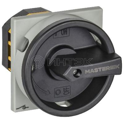 Переключатель кулачковый 10А (сх. 10) закрытая рукоятка IEK MI-CS11-010-010 изображение, фото