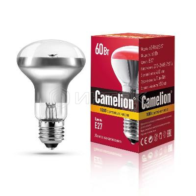Лампа накаливания MIC R63 60Вт E27 Camelion 8980 изображение, фото