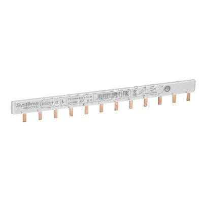 Шинка гребенчатая 1п (L1) 63А 12мод. 18мм  Systeme Electric C9XPH112 изображение, фото