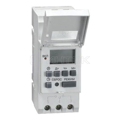 Таймер цифровой ТЭ15 16А 230В на DIN-рейку KARAT IEK MTA10-16 изображение, фото