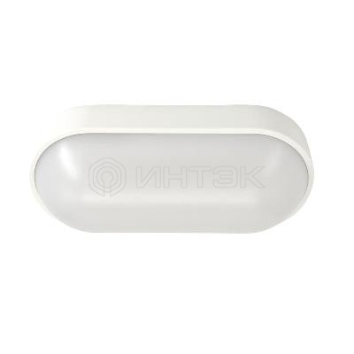 Светильник светодиодный WP 15 C 12W OP 840 W10L22 WH 220х106х60мм 12Вт 4000К IP65 ЖКХ овал. пылевлагозащ. бел.  15071524499 изображение, фото
