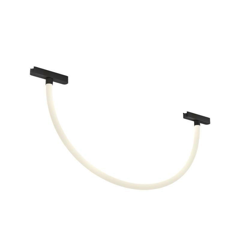 Светильник трековый Air Ray 3000 12Вт 3000К IP20 48В DC 22х1000мм RA90 360град. со светодиодом алюм. черн. DENKIRS 723268 изображение, фото
