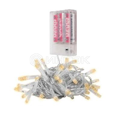 Гирлянда DC-G01-80Y 80LED 7.8м 8реж. 3xAA (не в компл.) желт. ФАZА 5047730 изображение, фото