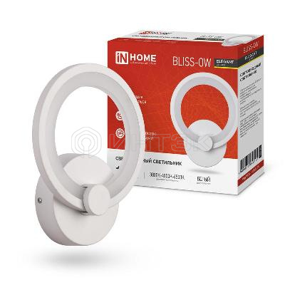 Светильник светодиодный ELEGANT BLISSAR-W 15Вт 3000-6500К 1050лм 230В STEP COLOR бел. IN HOME 4690612043159 изображение, фото