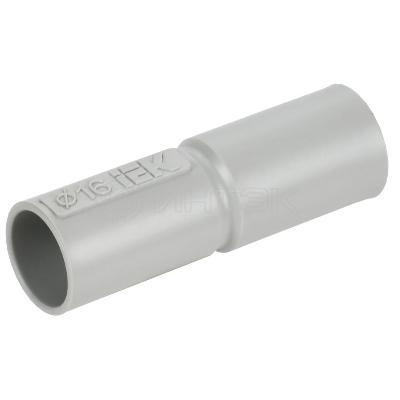 Муфта соединительная для жестких труб d16 GIG-16 ELASTA IEK CTA10D-GIG16-K41-100 изображение, фото