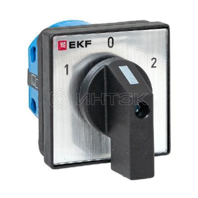 Переключатель кулачковый ПК-1-21 1П 10А "1-0-2" EKF pk-1-21-10 изображение, фото
