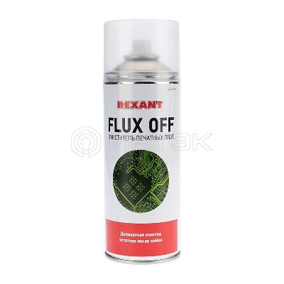 Очиститель печатных плат FLUX OFF 400мл Rexant 85-0003 изображение, фото