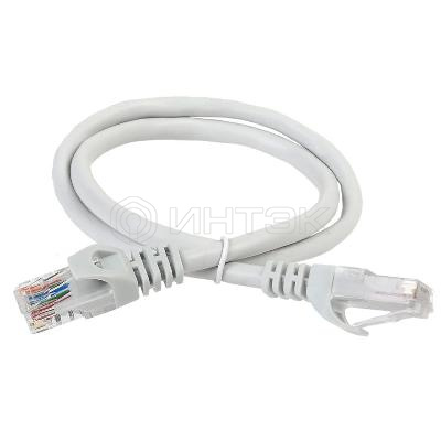 Патч-корд кат.6 UTP 2м сер. ITK PC01-C6U-2M изображение, фото