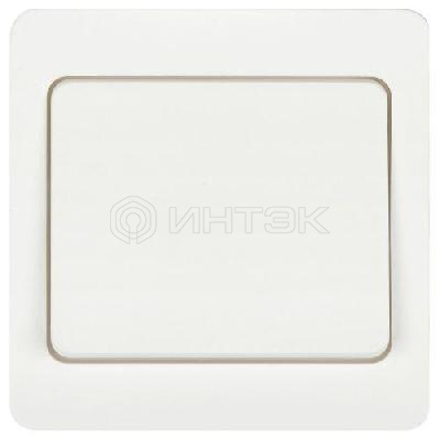 Выключатель 1-кл. СП Style 7-101-01 10А 250В IP20 бел. Intro Б0060615 изображение, фото