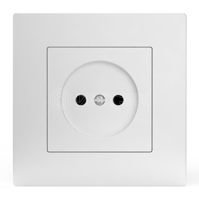 Розетка 1-м СП Pixel 16А IP20 без заземл. в сборе бел. TOKOV ELECTRIC TKE-PX-R1F-C01 изображение, фото