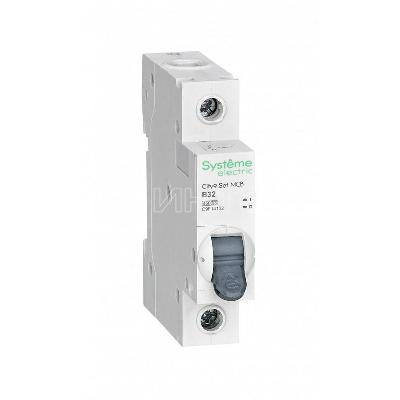 Выключатель автоматический модульный 1п B 32А 4.5кА City9 Set 230В Systeme Electric C9F14132