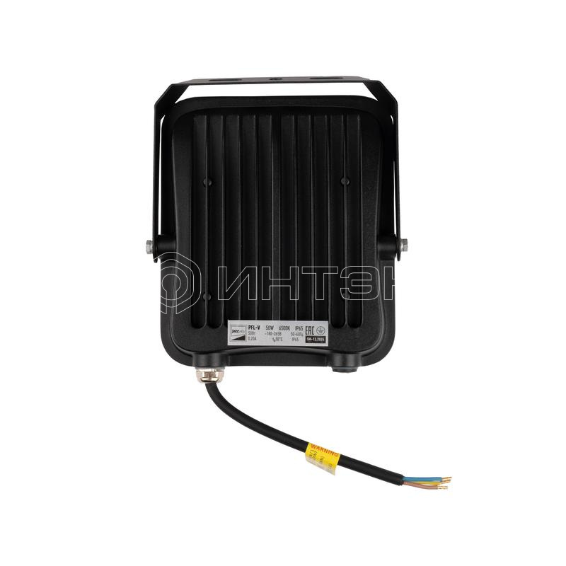 Прожектор светодиодный PFL-V 50Вт 6500К IP65 ДО JazzWay 5039735 изображение, фото