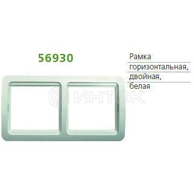 Рамка 2-м Classic универсальная горизонт. бел. POWERMAN 1189723 изображение, фото