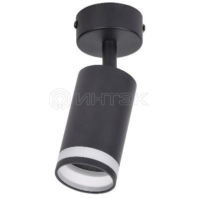 Светильник 4006 GU10 настенно-потолочный черн. IEK LT-USB0-4006-GU10-1-K02 изображение, фото