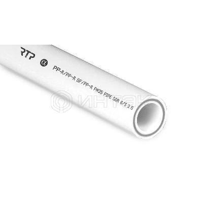 Труба PPR 25х4.2 PN25 стекловолокно бел. (дл.2м) RTP 14153 изображение, фото