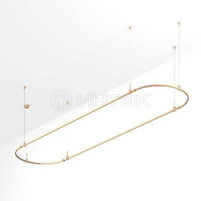 Трек ART-APRIORI-OVAL-HANG-4000х1000 GD IP20 метал. Arlight 054525 изображение, фото