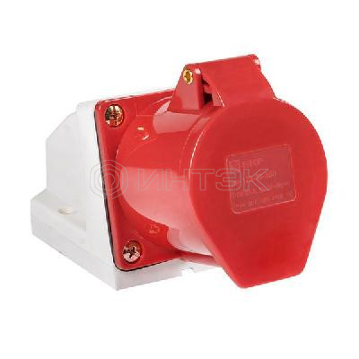 Розетка наружн. уст. 32А 380В 3P+РЕ+N IP44 (125) EKF ps-125-32-380 изображение, фото