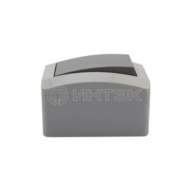 Выключатель 1-кл. ОП INDUSTRIAL IP54 сер. Kranz KR-78-0608 изображение, фото