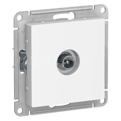 Розетка телевизионная проходная TV AtlasDesign 4дБ механизм лотос Systeme Electric ATN001392 изображение, фото