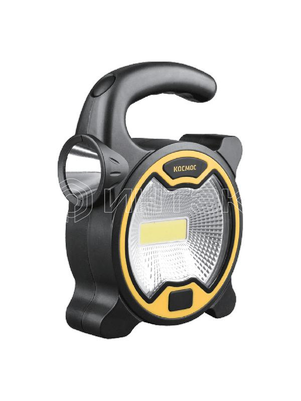 Фонарь-светильник 3030LED направл. свет 1Вт + COB LED 3Вт элементы питания 3хAA КОСМОС KOC3030LED изображение, фото