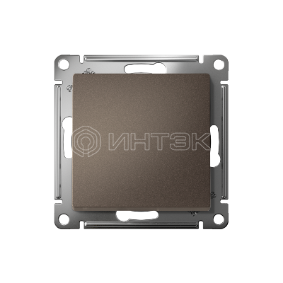 Выключатель 1-кл. СП AtlasDesign 10А IP20 (сх. 1) 10AX с самовозвратом механизм мокко Systeme Electric ATN000615 изображение, фото