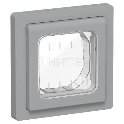 Рамка 1-м СП FLITE Рпро-1-55-ФлС IP55 сер. IEK FI-M10-32-55-K03 изображение, фото
