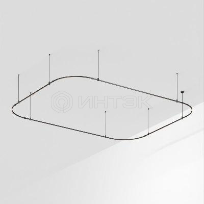 Трек ART-APRIORI-RECTANGLE-SOFT-ROD-800-4500х3500 BK IP20 метал. Arlight 048542 изображение, фото