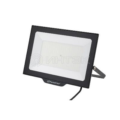 Прожектор светодиодный СДО FL 10 C 200W VW 865 BK CL 397х290х31.5мм 200Вт 6500К IP65 уличный черн.  15081023058 изображение, фото