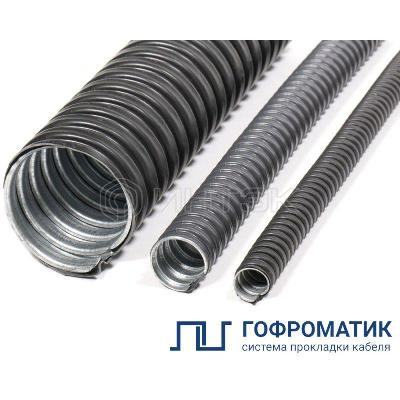 Металлорукав в ПВХ-изоляции Р3-ЦП нг LS 15 (уп.50м) ГОФРОМАТИК zeta44603 изображение, фото