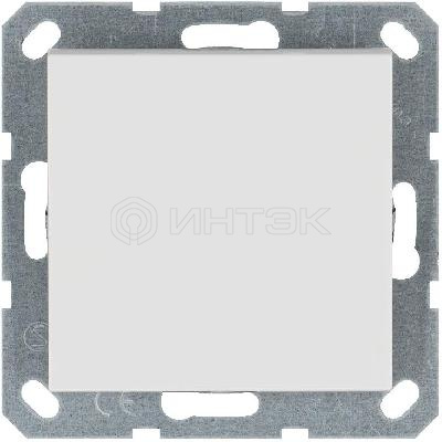 Кнопка звонка 1-кл. 10А IP20 механизм бел. глянцевый Jasmart G3010W изображение, фото