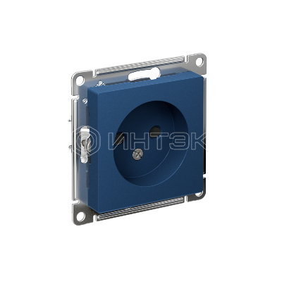 Розетка AtlasDesign 16А без заземл. защ. шторки механизм аквамарин Systeme Electric ATN001149 изображение, фото