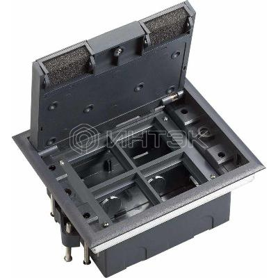 Люк MultiDesk MDK10 на 8мод. IP40 с монтажной коробкой для фальшпола Systeme Electric MDK10108 изображение, фото