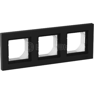 Рамка 3-м AtlasDesign Aqua IP44 карбон Systeme Electric ATN441003 изображение, фото