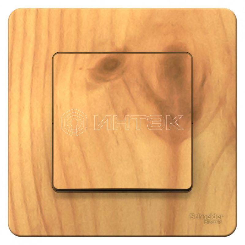 Переключатель проходной 1-кл. СП Blanca 10А IP20 (сх. 6) 250В ясень Systeme Electric BLNVS010605 изображение, фото