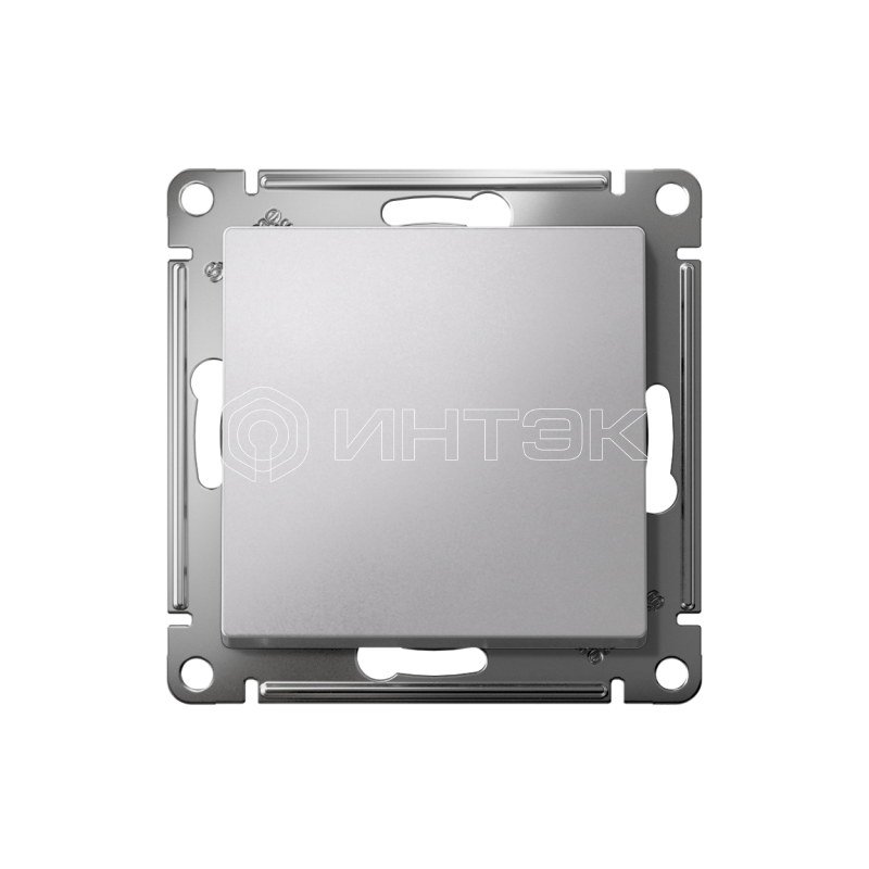 Выключатель 1-кл. СП AtlasDesign 10А IP20 (сх. 1) 10AX с самовозвратом механизм алюм. Systeme Electric ATN000315 изображение, фото