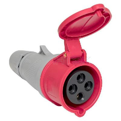 Розетка переносная 224 3P+PE 32А 380В IP44 PROxima EKF ps-224-32-380-PRO изображение, фото