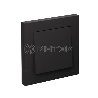 Выключатель 1-кл. СП AtlasDesign 10А IP20 (сх. 1) 10AX в сборе карбон  Systeme Electric ATN001012 изображение, фото